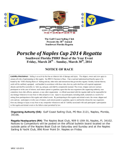 Porsche of Naples Cup  Friday, March 28