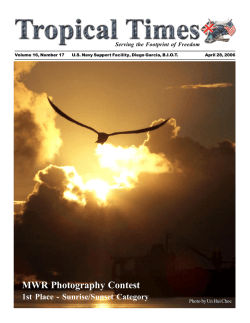 Tropical Times April 28, 2006: Navy Base News & Events