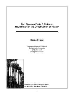 O.J. Simpson Facts &amp; Fictions: Darnell Hunt