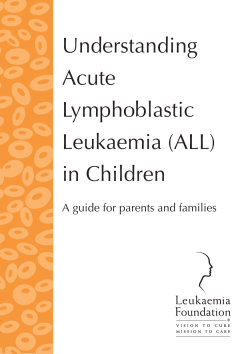 Understanding Acute Lymphoblastic Leukaemia (ALL)