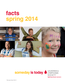 facts  spring 2014 Revised April 2014