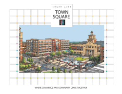TOWN SQUARE WHERE COMMERCE AND COMMUNITY COME TOGETHER
