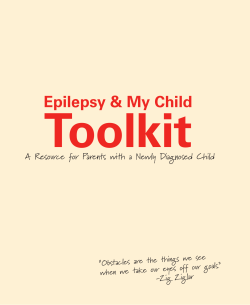 Toolkit Epilepsy &amp; My Child s we see