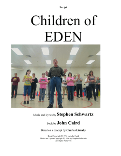 Children of EDEN Stephen Schwartz John Caird
