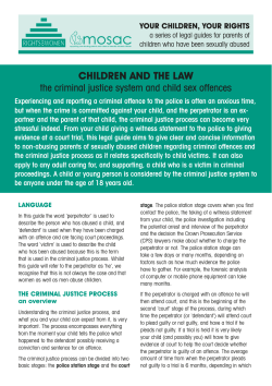 children And the lAW Your children, Your rights
