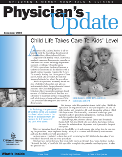 Update A Physician’s Child Life Takes Care To Kids’ Level