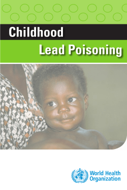 Childhood Lead Poisoning