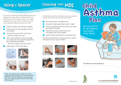 Asthma Child MDI Using