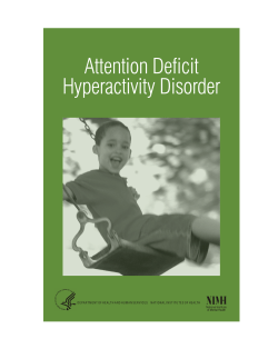 Attention Deficit Hyperactivity Disorder II