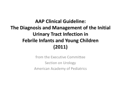 AAP Clinical Guideline: The Diagnosis and Management of the Initial