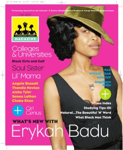 Erykah Badu + Colleges &amp; Universities