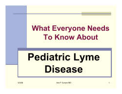 Pediatric Lyme Disease What Everyone Needs To Know About