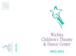 Wichita Children’s Theatre &amp; Dance Center 2012-2013