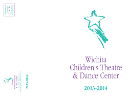 Wichita Children’s Theatre &amp; Dance Center 2013-2014