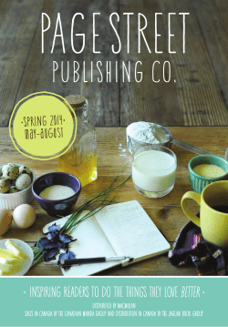 page street puBLIshIng co. Better +