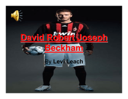 David Robert Joseph Beckham Levi Leach