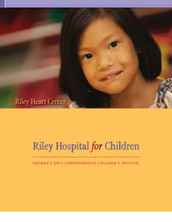 for Riley Hospital Children Riley Heart Center