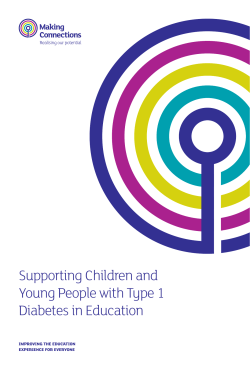 Supporting Children and Young People with Type 1 Diabetes in Education