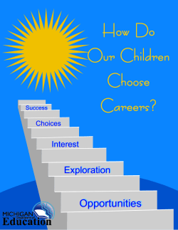 How Do Our Children Choose Careers?