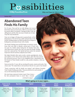 Abandoned Teen Finds His Family