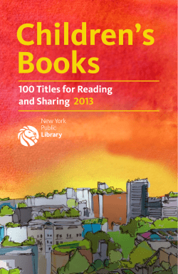 Children’s Books 100 Titles for Reading