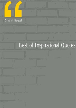 ” “ Best of Inspirational Quotes Dr Amit Nagpal