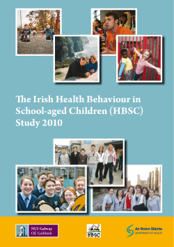 The Irish Health Behaviour in School-aged Children (HBSC) Study 2010
