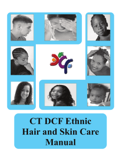 CT DCF Ethnic Hair and Skin Care Manual