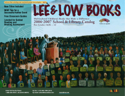 LEE LOW BOOKS &amp; 2006-2007 School &amp; Library Catalog