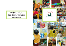 BookCase list for Children’s Books in english more text