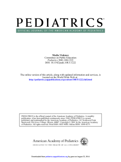 Committee on Public Education 2001;108;1222 DOI: 10.1542/peds.108.5.1222
