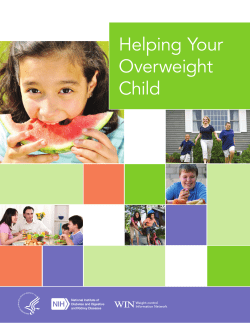 Helping Your Overweight Child Helping Your Overweight Child  1