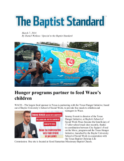 Hunger programs partner to feed Waco’s children