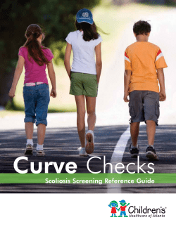 Curve Scoliosis Screening Reference Guide