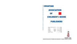 CROATIAN ASSOCIATION OF CHILDREN’S BOOKS