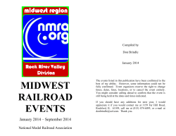 MIDWEST Compiled by  Don Brindle