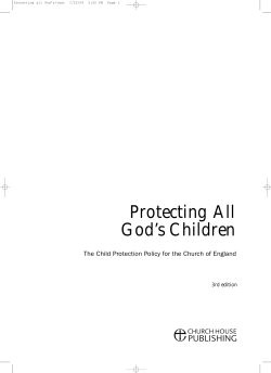 Protecting All God’s Children 3rd edition