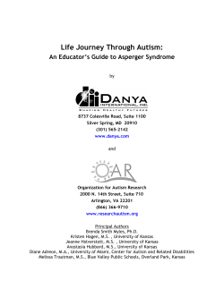 Life Journey Through Autism: An Educator’s Guide to Asperger Syndrome