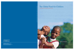 Th e Global Fund for Children Making Connections 2005 – 2006