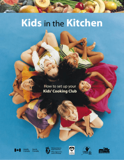 Kids Kitchen in the How to set up your