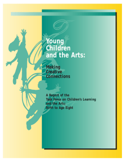 Young Children and the Arts: Making