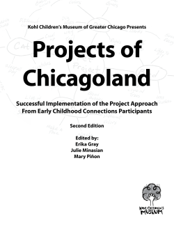 Projects of Chicagoland Successful Implementation of the Project Approach