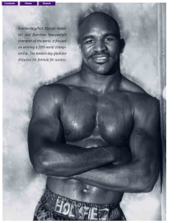 Evander Holyfield, Olympic medal- list and four-time heavyweight