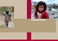 CHILDREN IN WAR F O C U S Kaplun/ICRC Claire