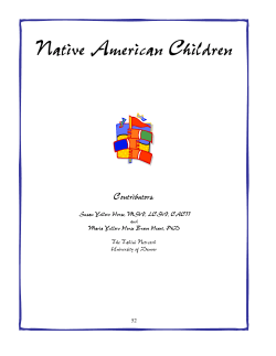 Native American Children  Contributors: