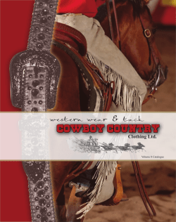 western wear &amp; tack Cowboy Country  Clothing Ltd.