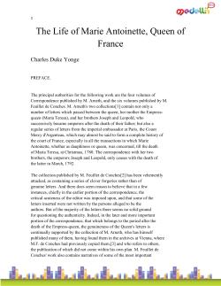 The Life of Marie Antoinette, Queen of France Charles Duke Yonge
