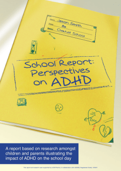 A report based on research amongst children and parents illustrating the