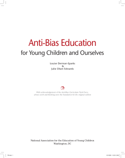 Anti-Bias Education for Young Children and Ourselves i Louise Derman-Sparks