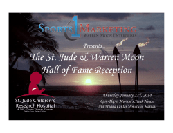 The St. Jude &amp; Warren Moon Hall of Fame Reception Presents